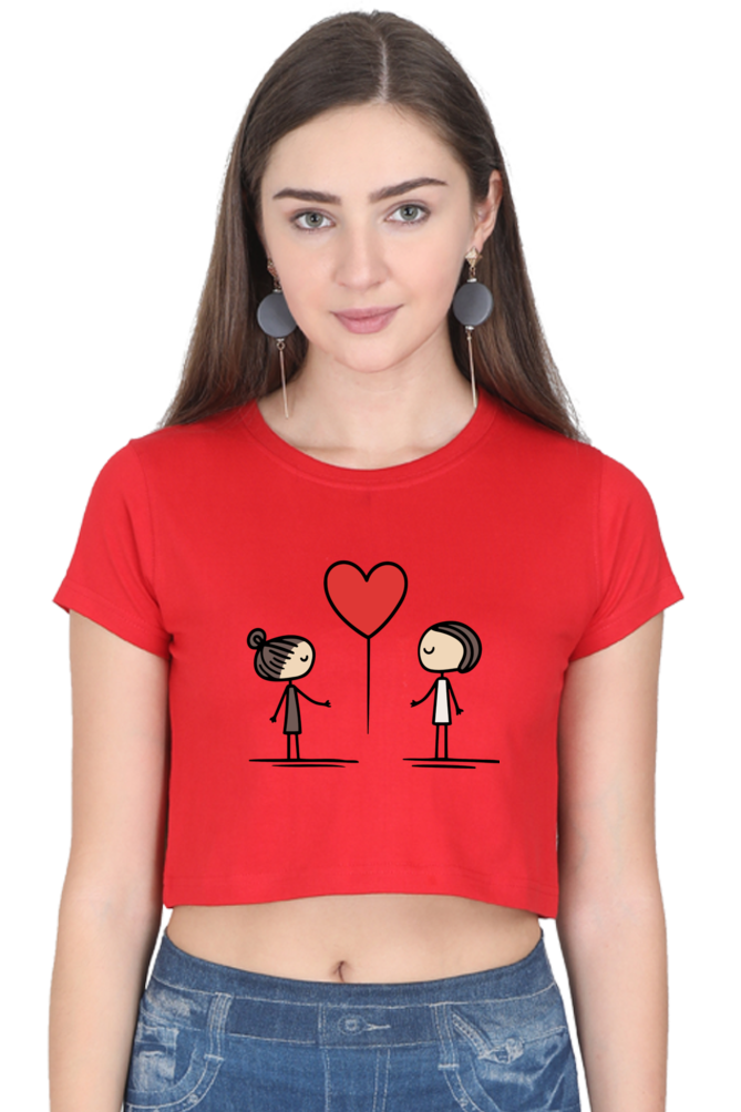 Love Women's Crop Top