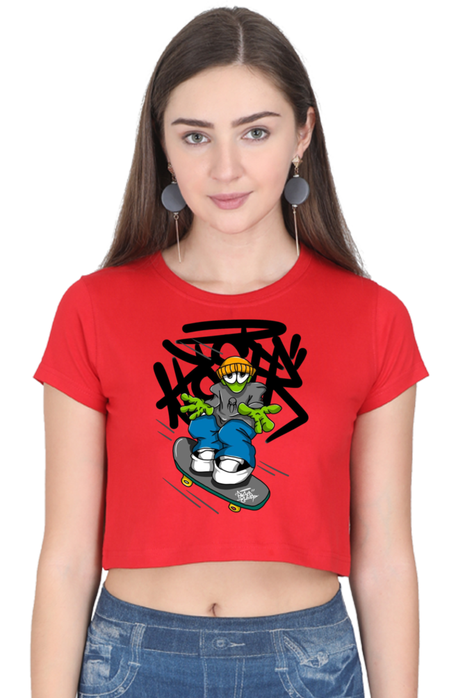 Skater Women's Crop Top