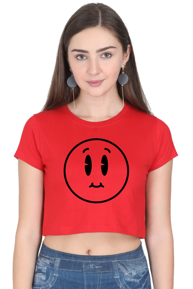 Emoji Women's Crop Top