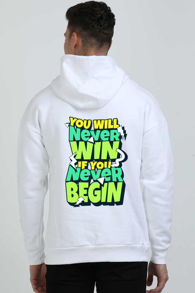 Never Win Men's Hooded Sweatshirt