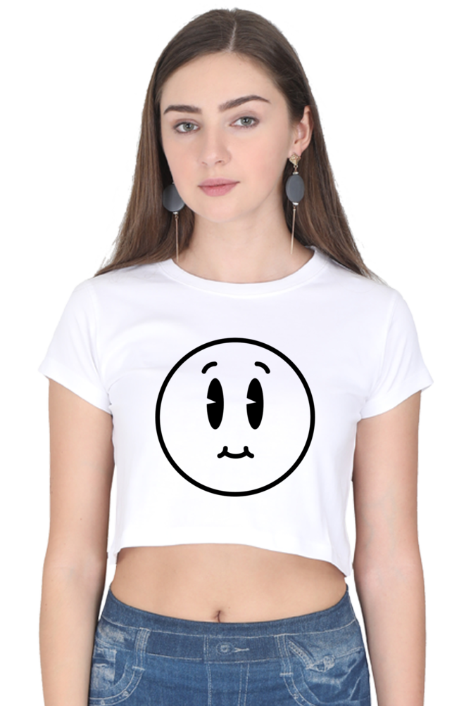 Emoji Women's Crop Top