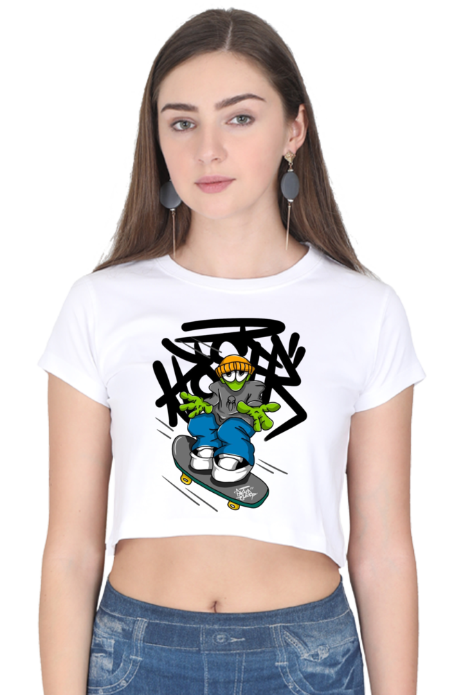 Skater Women's Crop Top