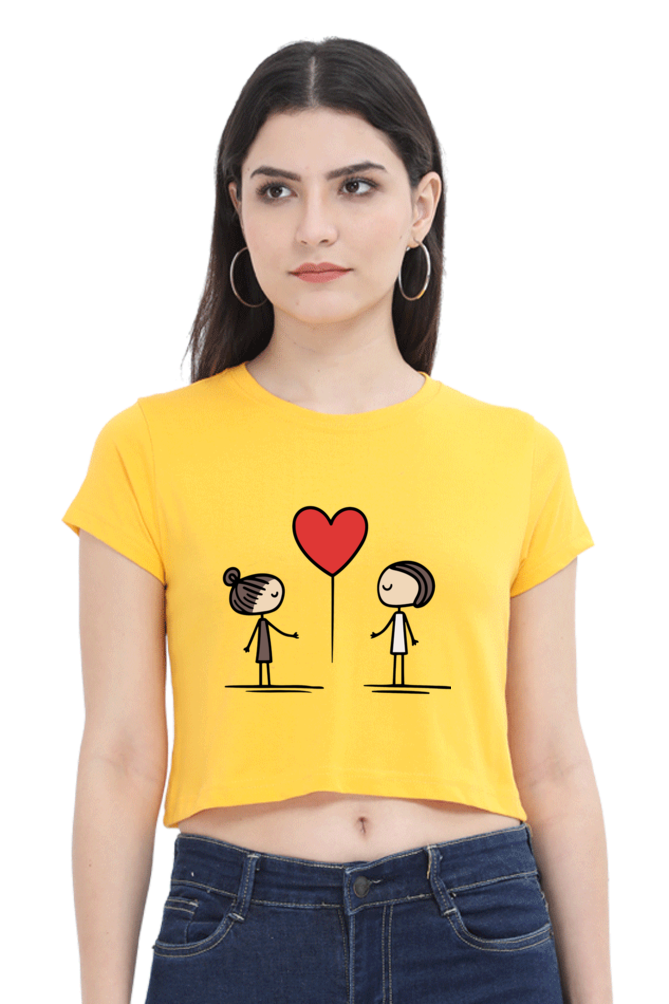 Love Women's Crop Top