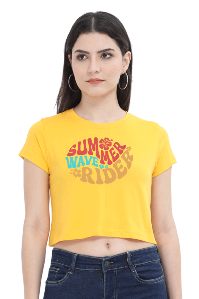 Summer Vibe Women's Crop Top