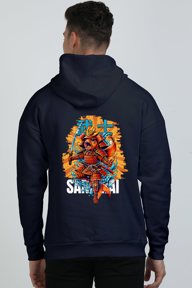 Cute Samurai Men's Hooded Sweatshirt