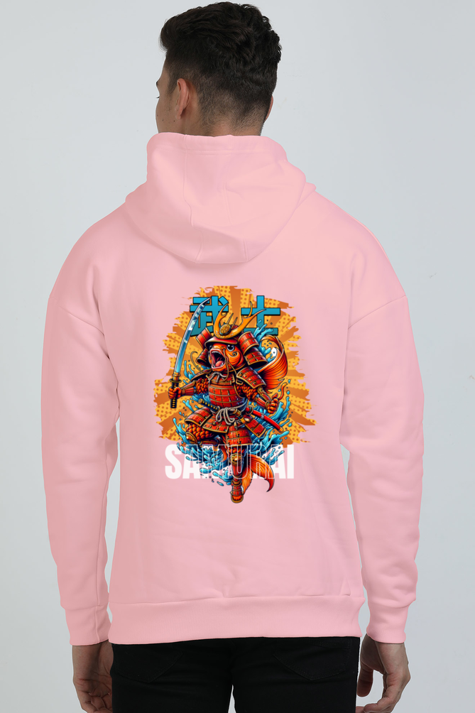 Cute Samurai Men's Hooded Sweatshirt