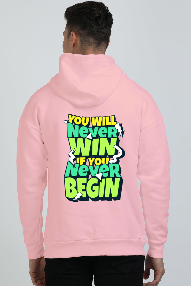 Never Win Men's Hooded Sweatshirt