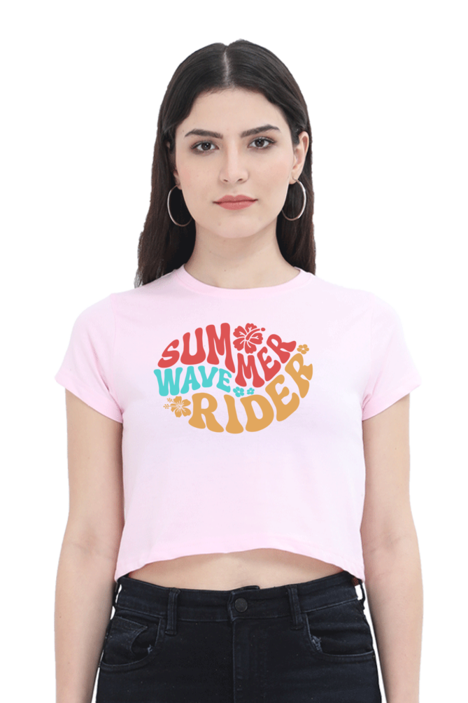 Summer Vibe Women's Crop Top