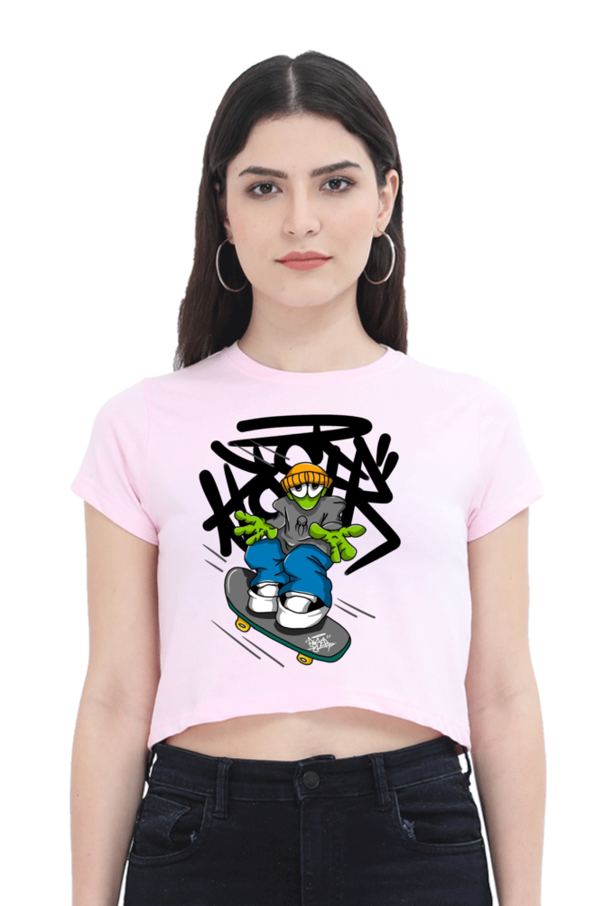 Skater Women's Crop Top