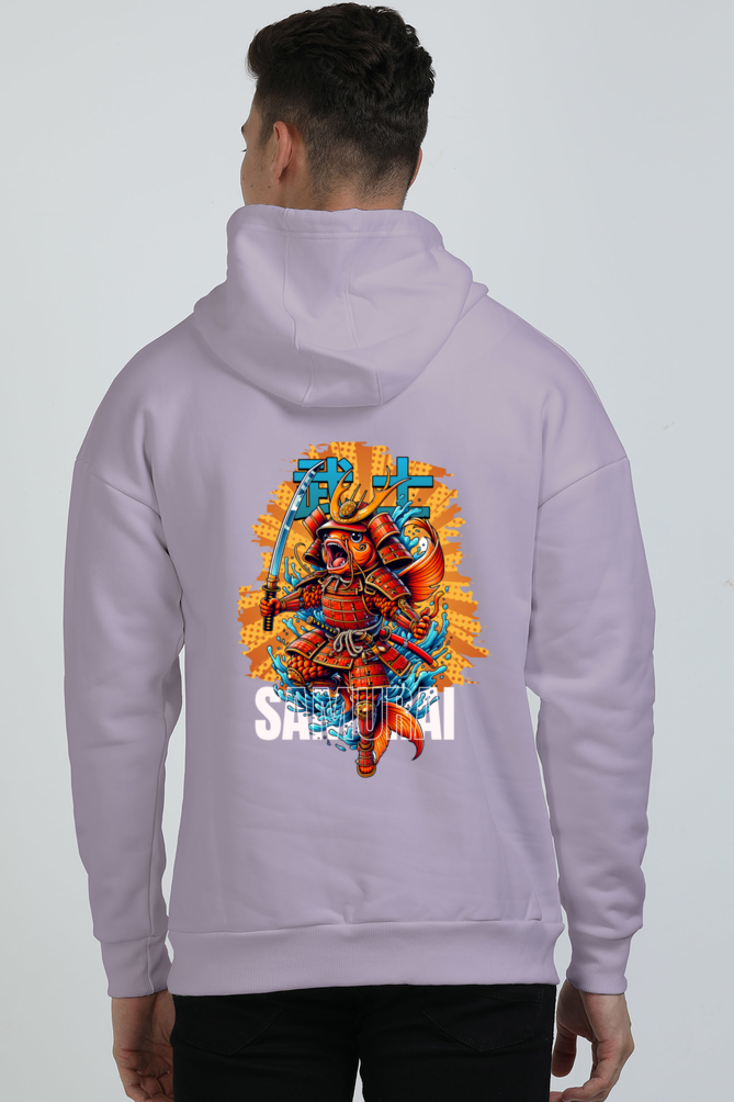 Cute Samurai Men's Hooded Sweatshirt