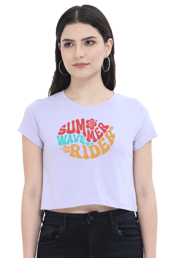 Summer Vibe Women's Crop Top