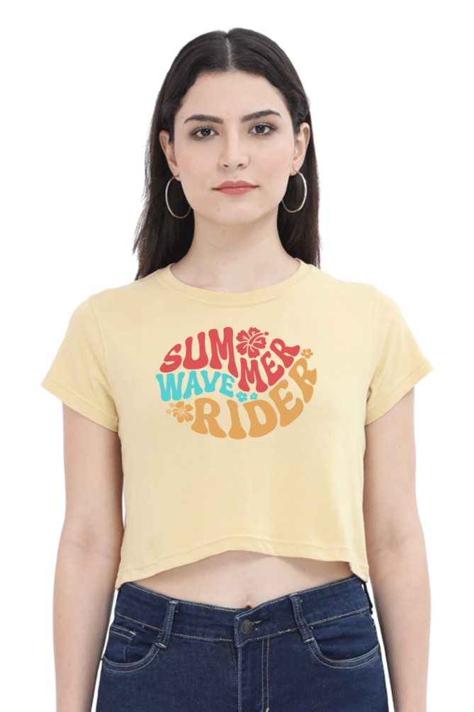 Summer Vibe Women's Crop Top