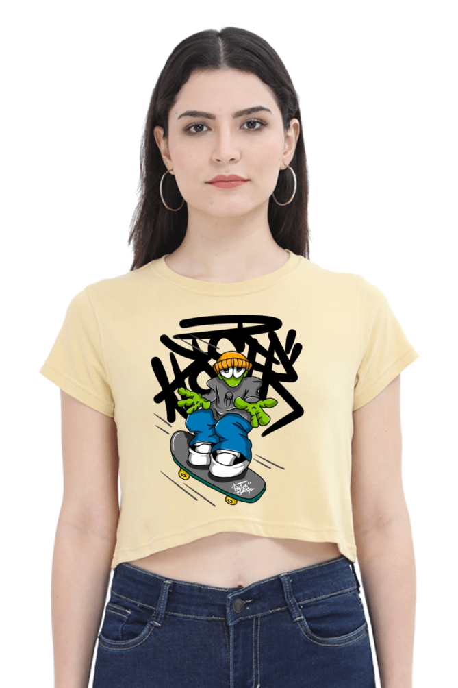 Skater Women's Crop Top