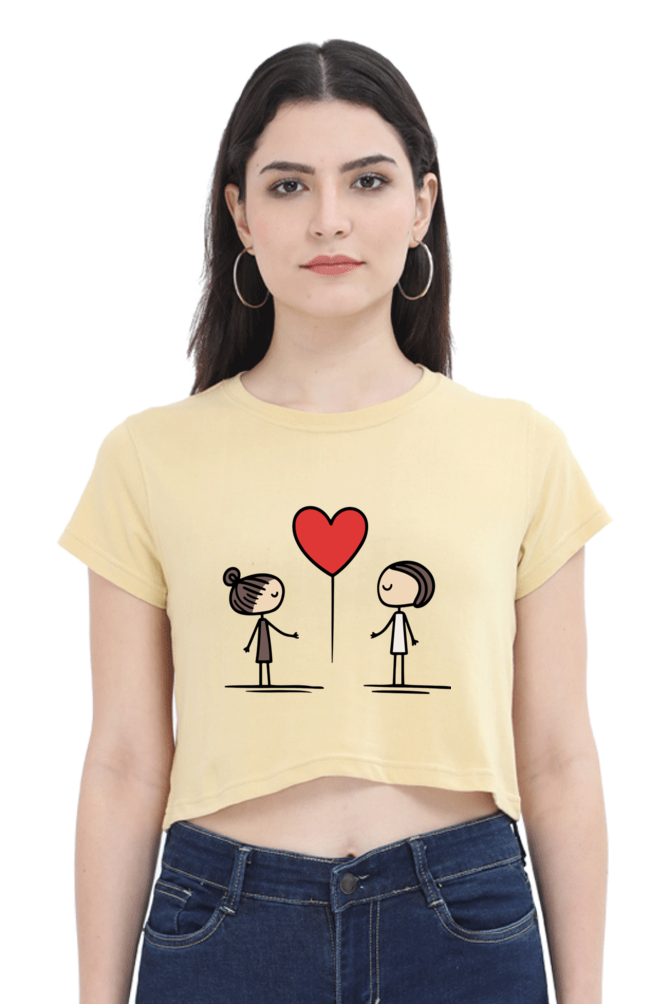 Love Women's Crop Top