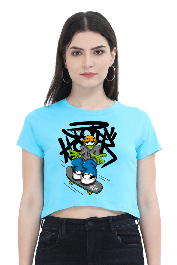 Skater Women's Crop Top