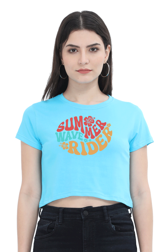 Summer Vibe Women's Crop Top