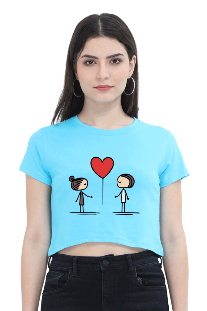 Love Women's Crop Top