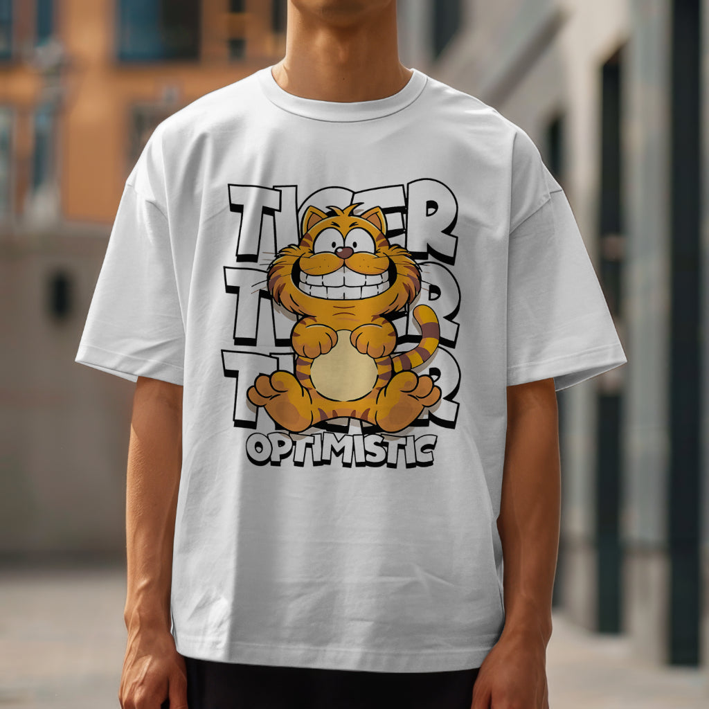 Tiger Men's Oversized T-Shirt