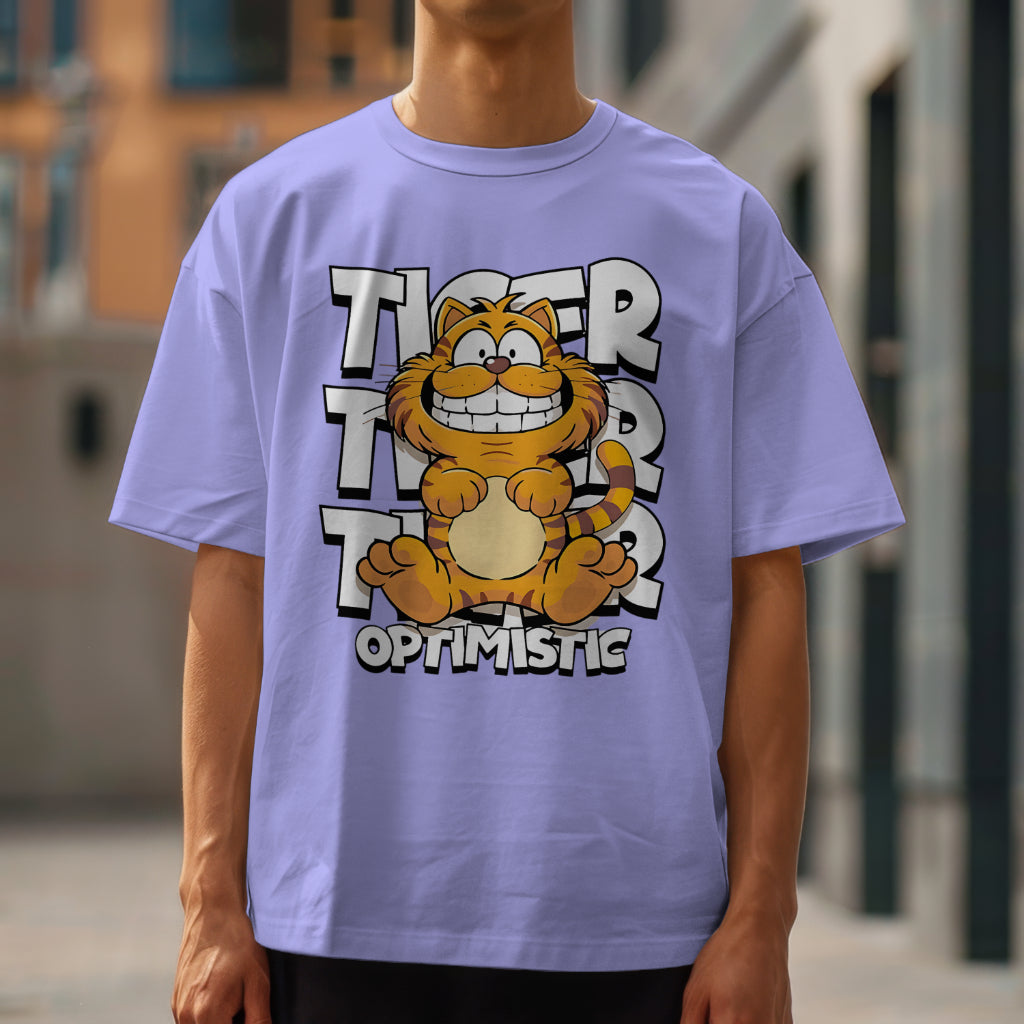 Tiger Men's Oversized T-Shirt