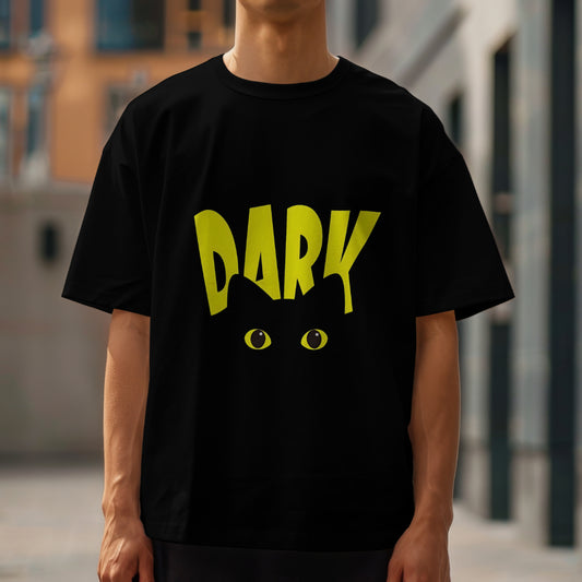 Dark Men's Oversized T-Shirt