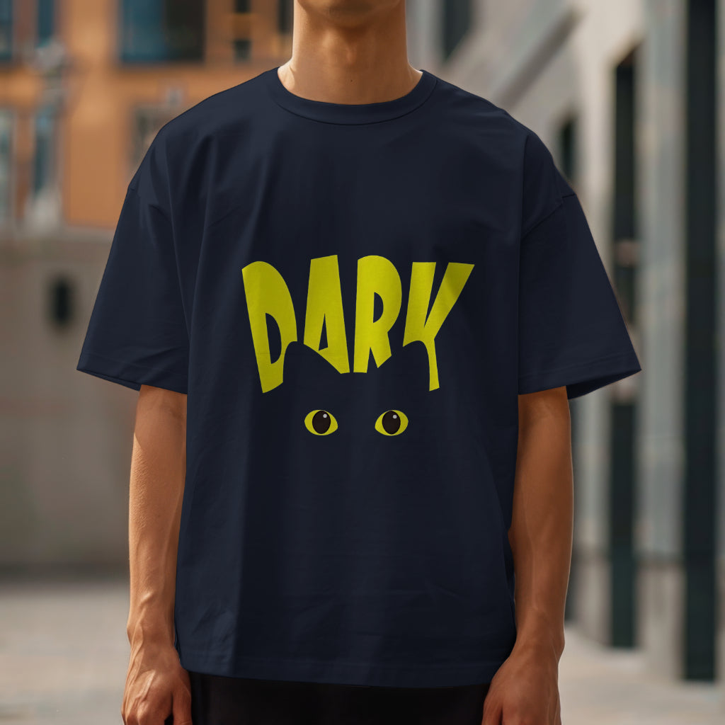 Dark Men's Oversized T-Shirt