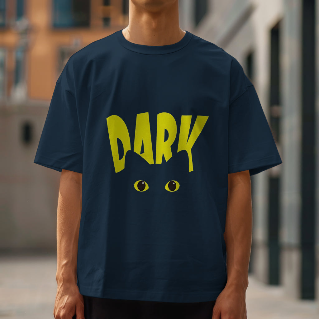 Dark Men's Oversized T-Shirt