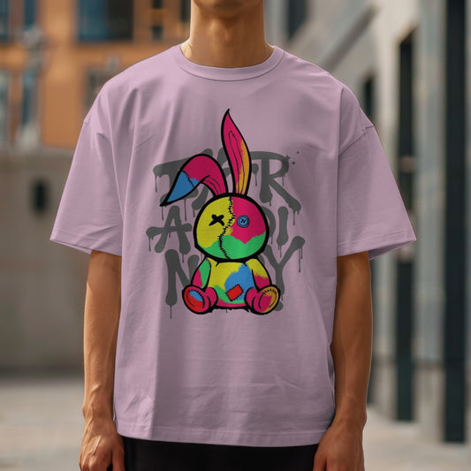 Bunny Men's Oversized T-Shirt