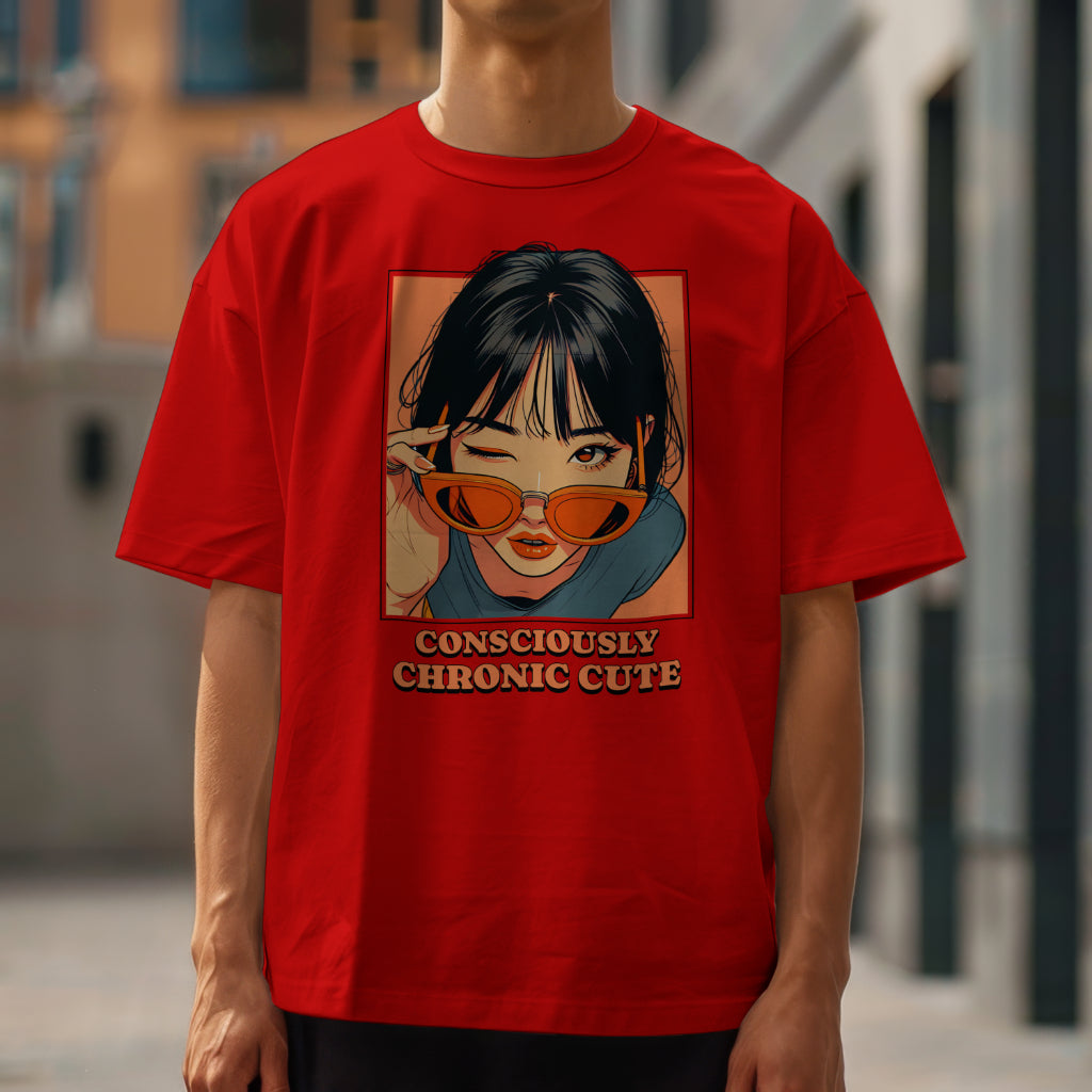 Chronic Cute Men's Oversized T-Shirt