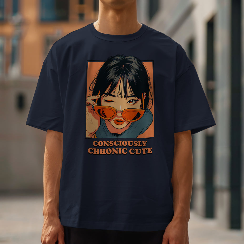 Chronic Cute Men's Oversized T-Shirt