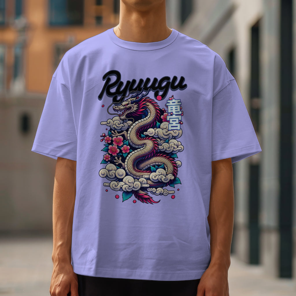 Dragon Men's Oversized T-Shirt