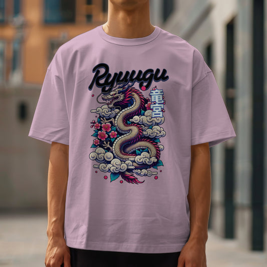 Dragon Men's Oversized T-Shirt