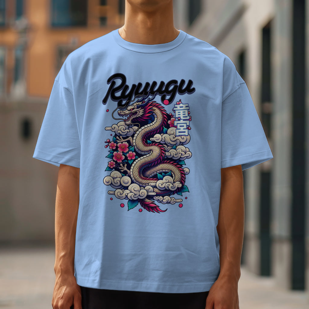 Dragon Men's Oversized T-Shirt