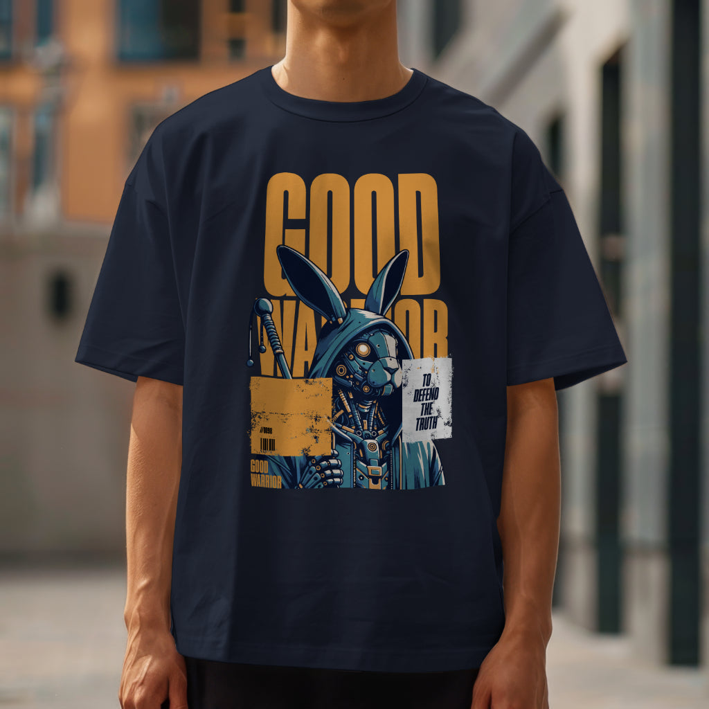 Good Warrior Men's Oversized T-Shirt