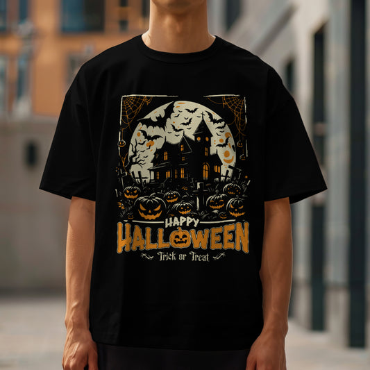 Halloween Men's Oversized T-Shirt