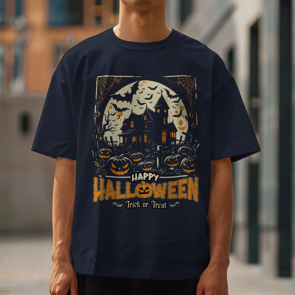 Halloween Men's Oversized T-Shirt