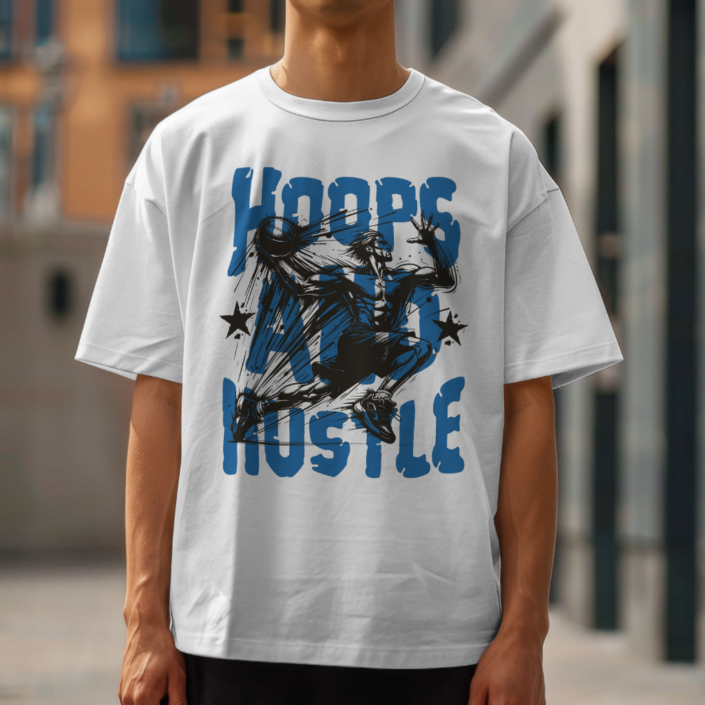 Hustle Men's Oversized T-Shirt