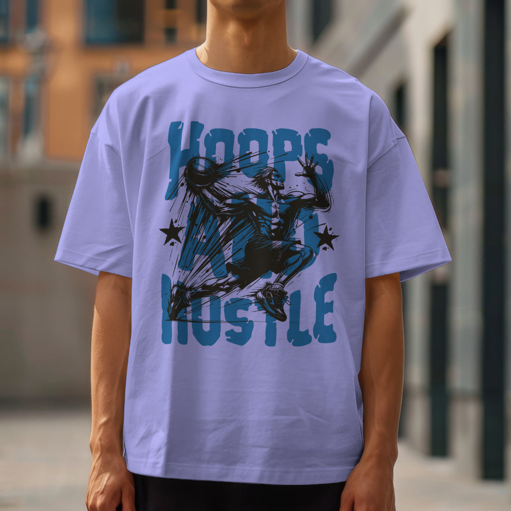 Hustle Men's Oversized T-Shirt