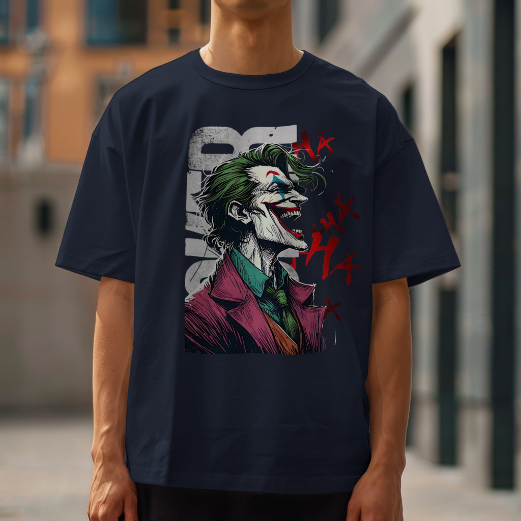 Joker Men's Oversized T-Shirt