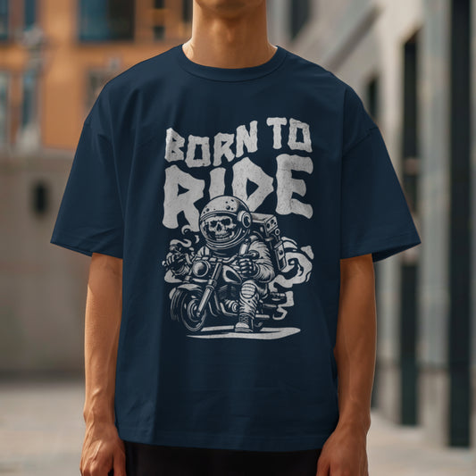 Born to Ride Men's Oversized T-Shirt