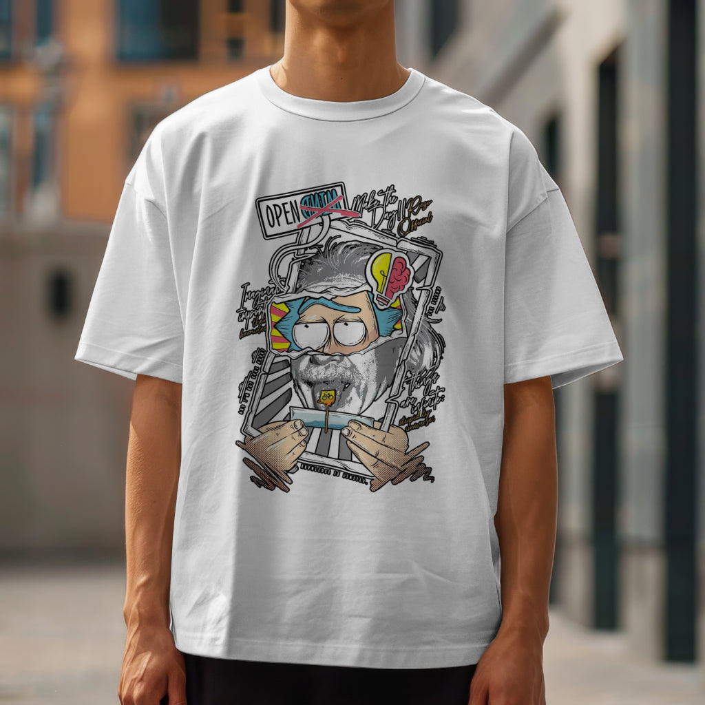 Mirror Men's Oversized T-Shirt