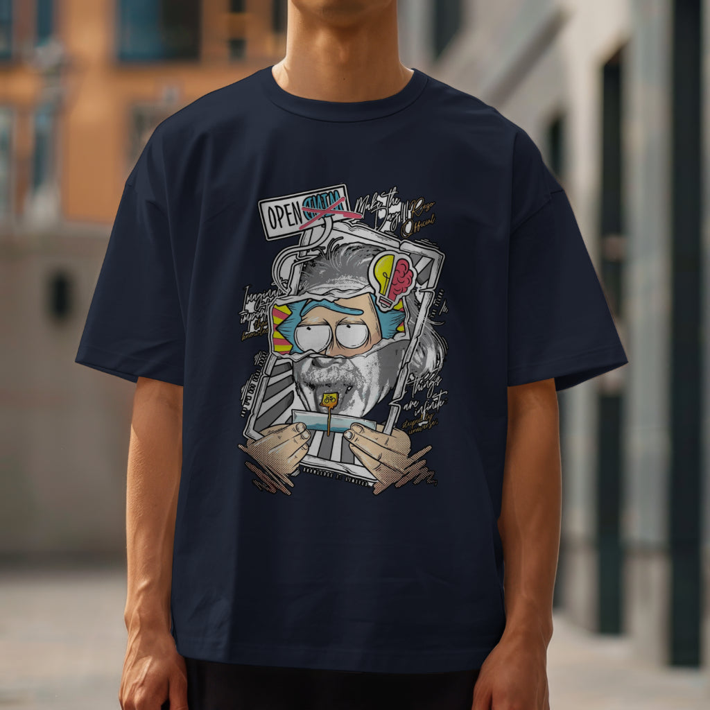 Mirror Men's Oversized T-Shirt