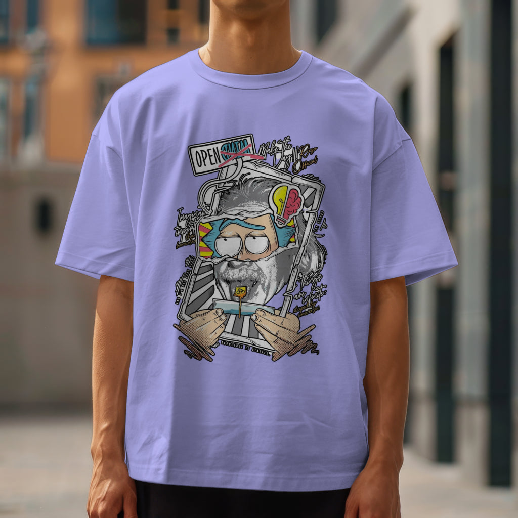 Mirror Men's Oversized T-Shirt