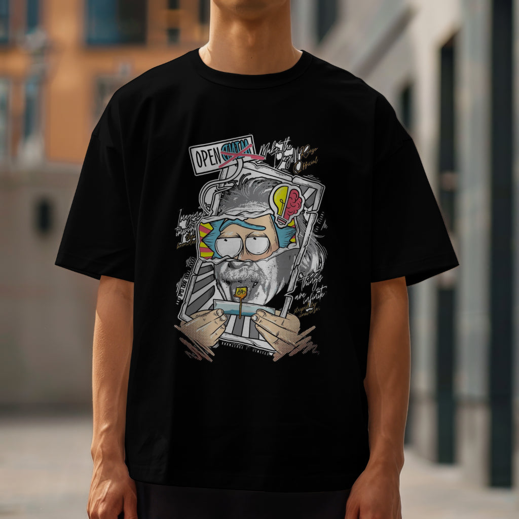 Mirror Men's Oversized T-Shirt