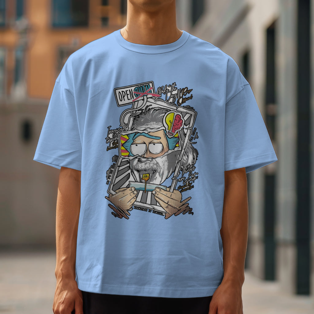 Mirror Men's Oversized T-Shirt