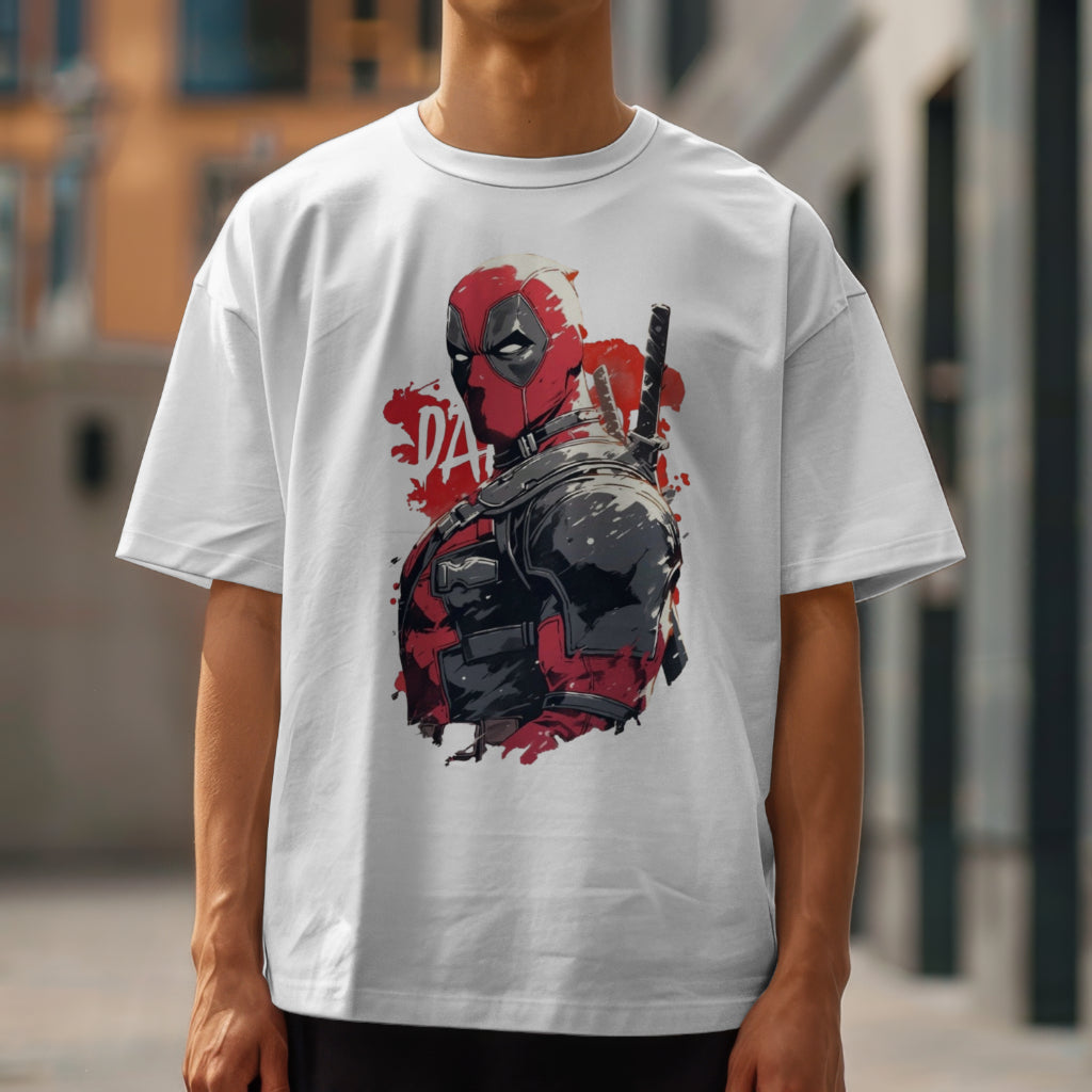 Deadpool Men's Oversized T-Shirt