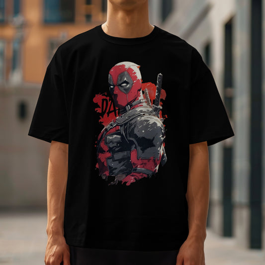 Deadpool Men's Oversized T-Shirt