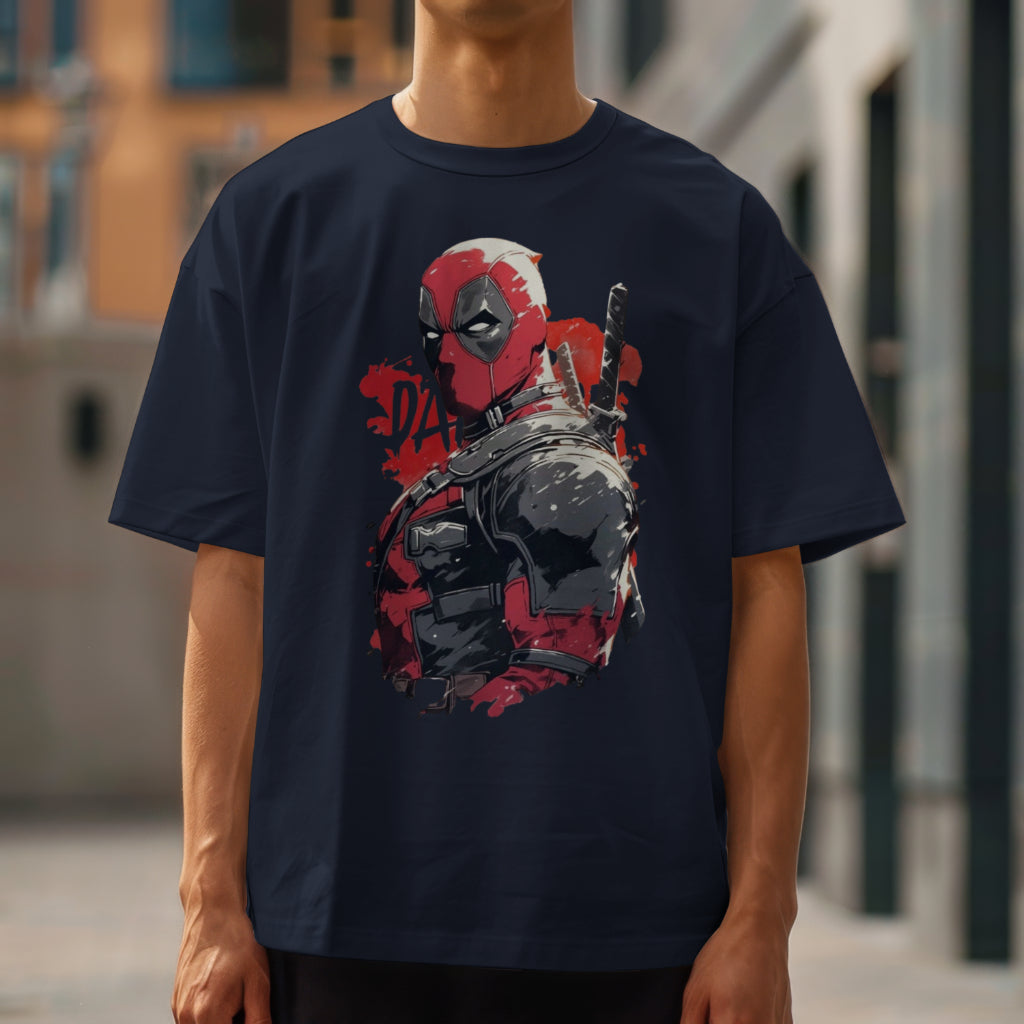 Deadpool Men's Oversized T-Shirt