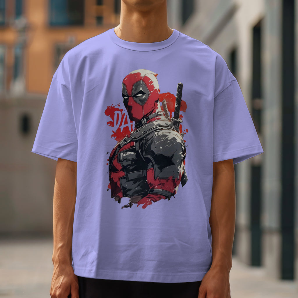 Deadpool Men's Oversized T-Shirt