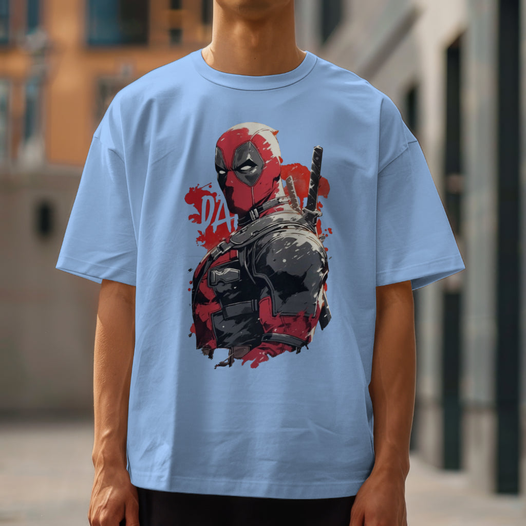 Deadpool Men's Oversized T-Shirt