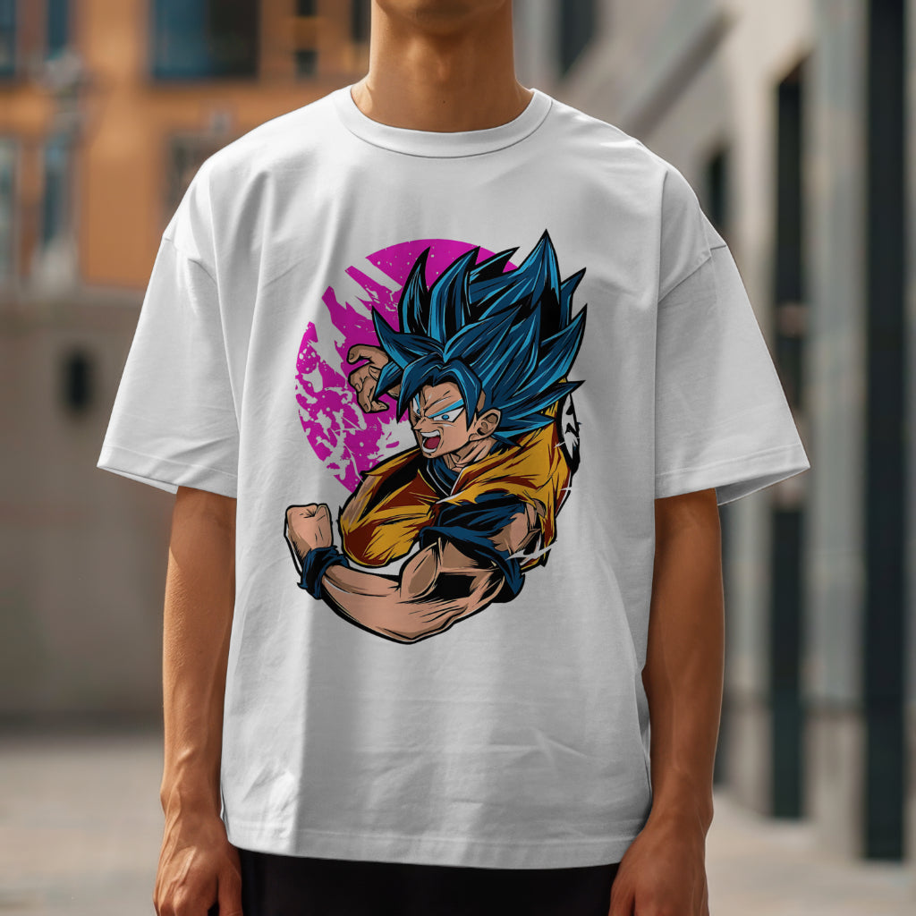 Goku Men's Oversized T-Shirt